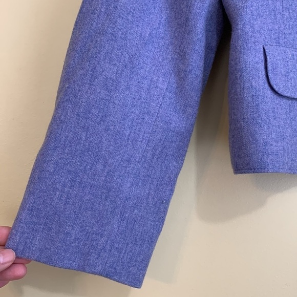 Pendleton | Vintage 100% Wool Tweed Lavender Pure Virgin Wool Blazer Jacket S/M - Picture 6 of 17